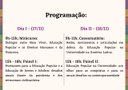 Seminário Inter Univer e Ext Pop programacao