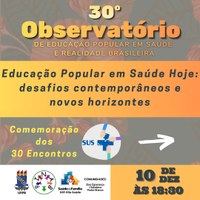 Cartaz 30 Observatório