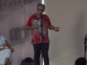 Flávio José na mesa de abertura