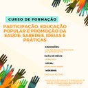 Curso de formação EDUPOP