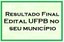 Resultado Final UFPB no seu município